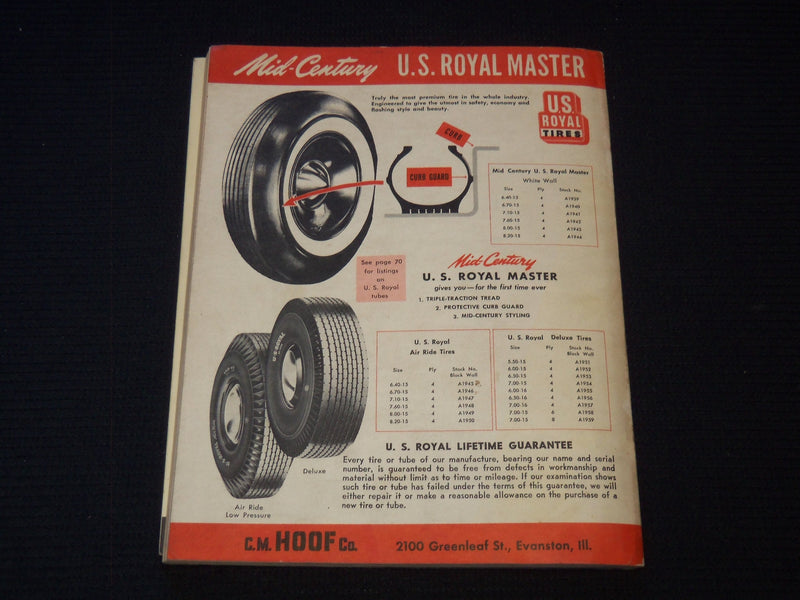 1952 SPRING & SUMMER C. M. HOOF CO. WHOLESALE CATALOG - J 7596