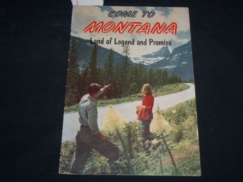 1950'S COME TO MONTANA LAND OF LEGEND & PROMISE COMIC BOOK - J 8700