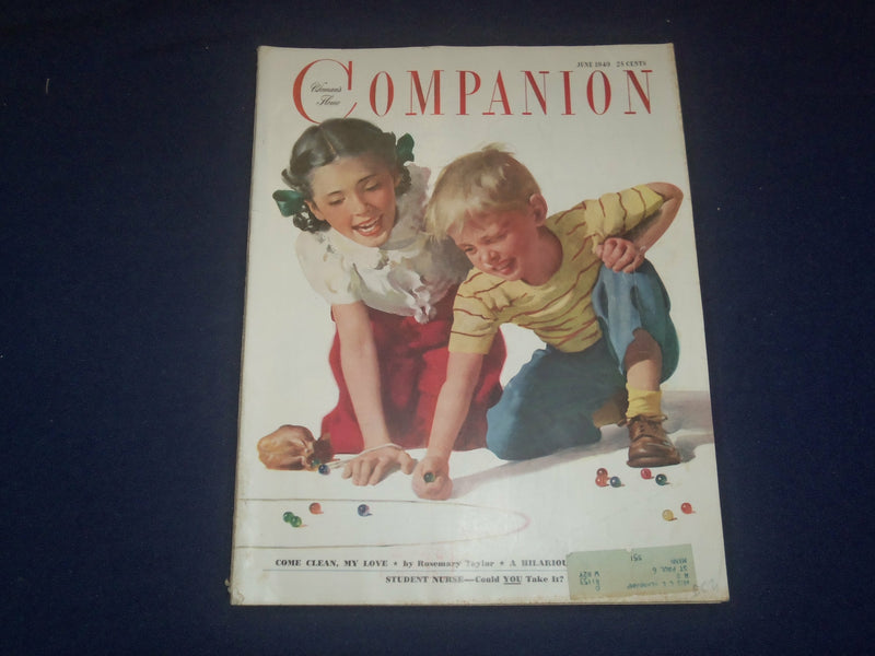 1949 JUNE WOMAN'S HOME COMPANION MAGAZINE - GREAT COVER AND STORIES - ST 3398C