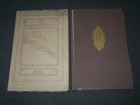 1908 & 1911 THE REFLECTOR GALESBURG HIGH SCHOOL YEARBOOK LOT OF 2 - YB 1423