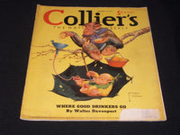 1939 SEPTEMBER 30 COLLIER'S MAGAZINE - LAWSON WOOD FRONT COVER - E 5020