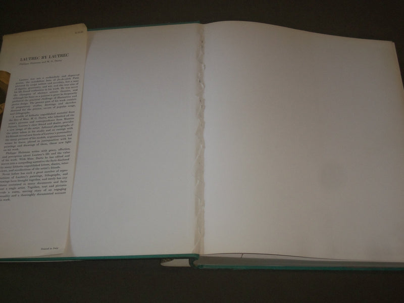 1964 LAUTREC BY LAUTREC BY PH. HUISMAN & M. G. DORTU HARDCOVER BOOK - I 1513