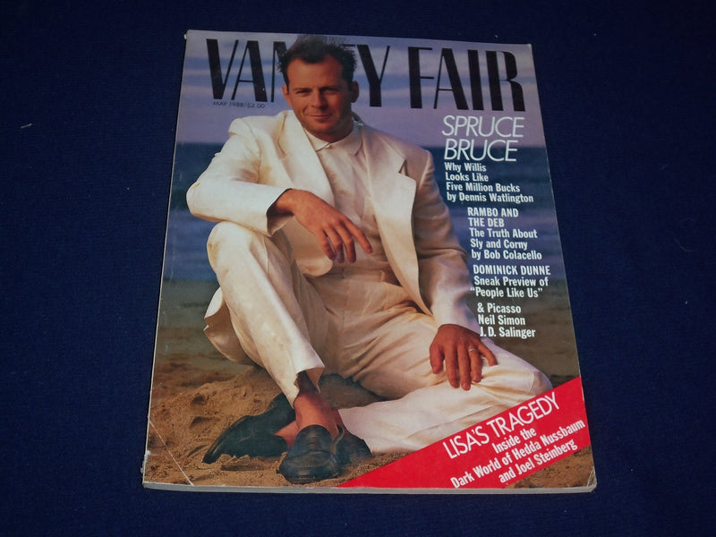 1988 MAY VANITY FAIR MAGAZINE - BRUCE WILLIS - SP 4317