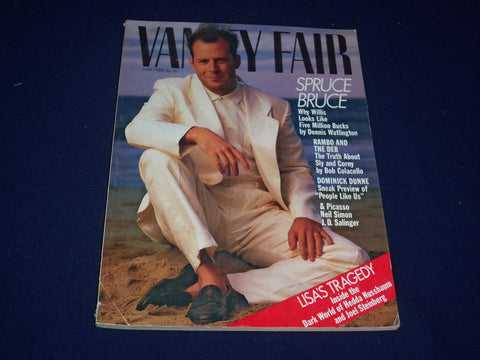 1988 MAY VANITY FAIR MAGAZINE - BRUCE WILLIS - SP 4317