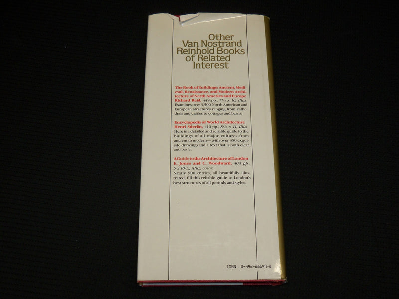1984 ATLAS OF EUROPEAN ARCHITECTURE HARDCOVER BOOK BY BRIAN SACHER - KD 7343