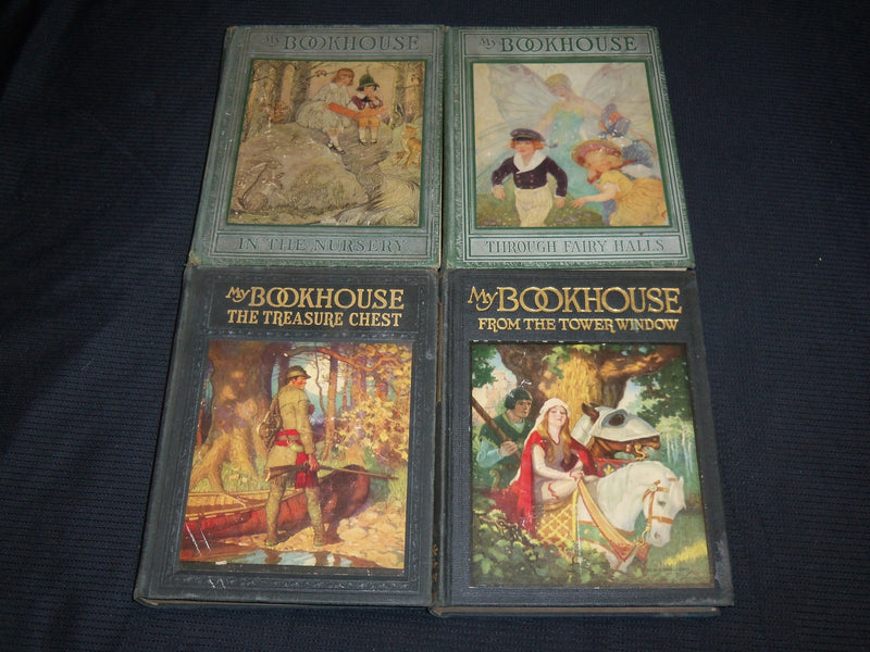 1920-1930 MY BOOKHOUSE HISTORY - TRAILS - BOOK LOT OF 6 - KD 4264A