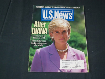 1997 SEPTEMBER 15 U.S. NEWS & WORLD REPORT MAGAZINE - PRINCESS DIANA - B 5400