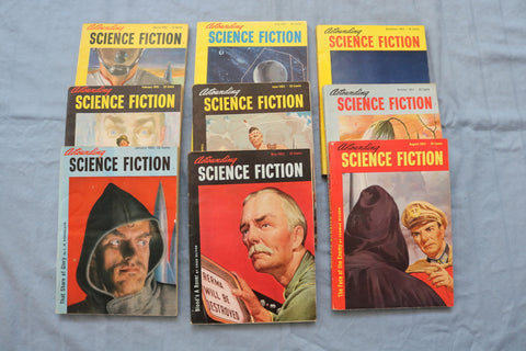 1952 ASTOUNDING SCIENCE FICTION DIGEST MAGAZINE - LOT OF 9 - O 3330