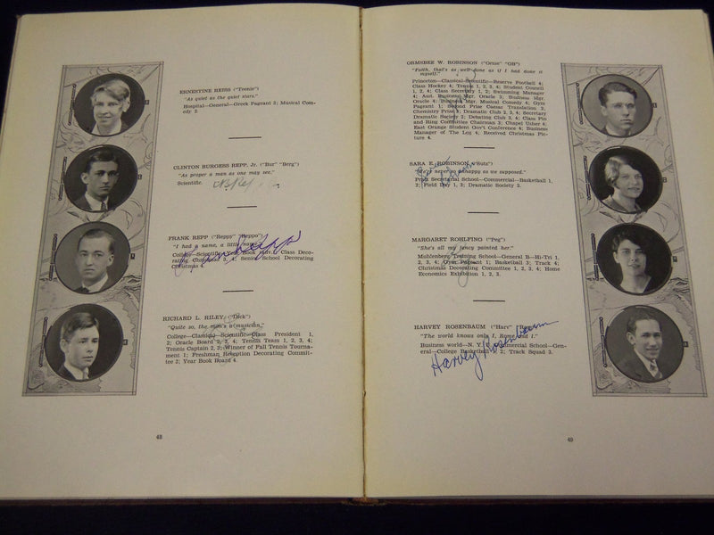 1928 THE LOG PLAINFIELD HIGH SCHOOL YEARBOOK - PLAINFIELD NEW JERSEY - YB 806