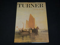 1974 TURNER 1775-1851 TATE GALLERY HARDCOVER BOOK - NICE PRINTS - R 721Z