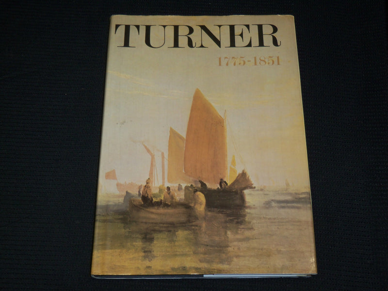 1974 TURNER 1775-1851 TATE GALLERY HARDCOVER BOOK - NICE PRINTS - R 721Z