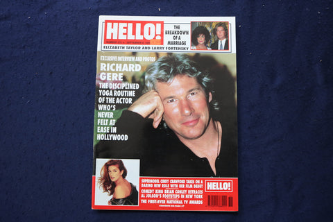 1995 SEPTEMBER 9 HELLO! MAGAZINE - RICHARD GERE COVER - E 23595