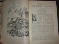 1886 HARPER'S MONTHLY MAGAZINE - LOT OF 12 - COMPLETE YEAR - WR 688A