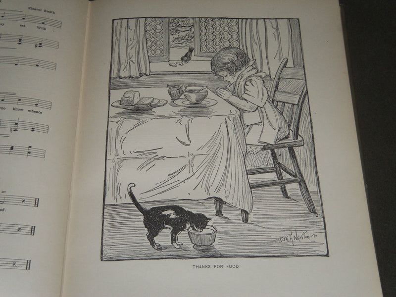 1913 SONGS OF A LITTLE CHILD'S DAY BY POULSSON & SMITH - NICE ILLUS. - KD 4326