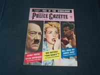 1957 APRIL THE NATIONAL POLICE GAZETTE MAGAZINE - HITLER - RAY ROBINSON - B 5675