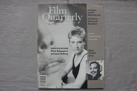 2001 FALL FILM QUARTERLY MAGAZINE - MARY BETH HURT COVER - E 26792