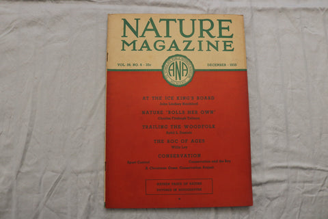 1935 DECEMBER NATURE MAGAZINE - F 255W