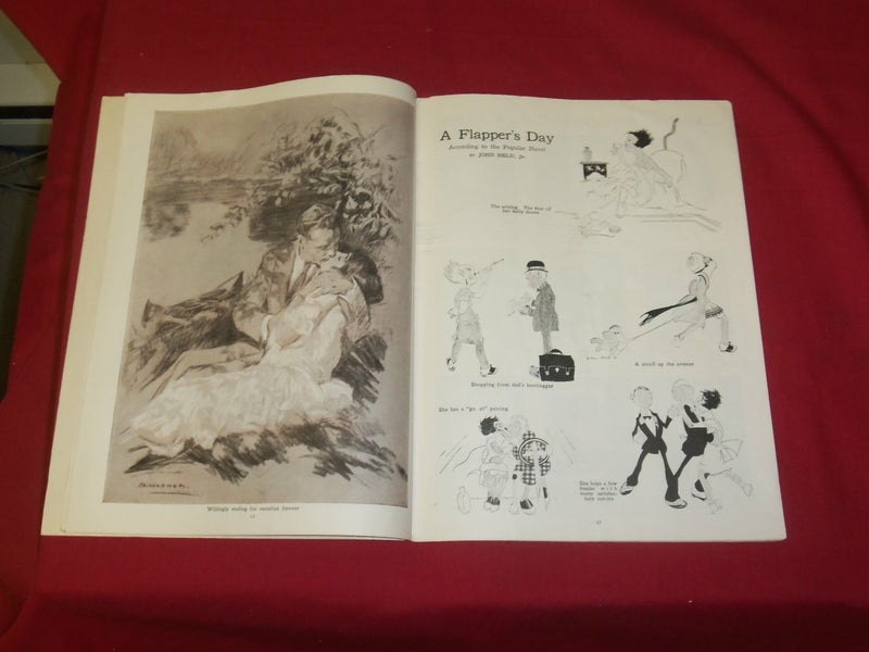 1922 AUGUST 19 JUDGE MAGAZINE - ROUNDING THE BUOY - ILLUSTRATIONS - B 6117