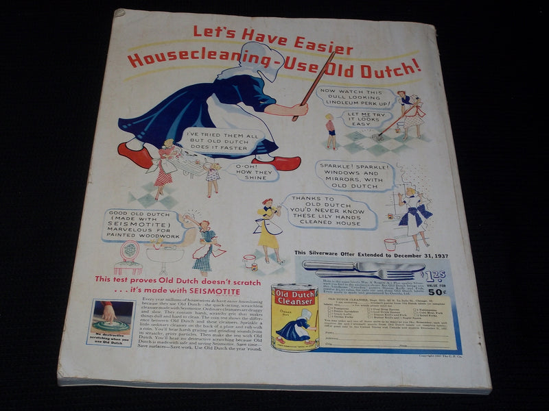 1937 MAY WOMAN'S HOME COMPANION MAGAZINE - NICE ILLUSTRATED COVER - E 5775