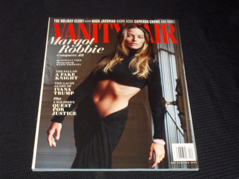 2022 DECEMBER VANITY FAIR MAGAZINE - MARGOT ROBBIE FRONT COVER - E 3126