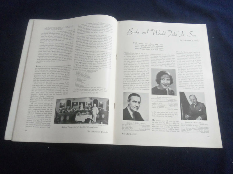 1934 APRIL THE AMERICAN TRAVELER MAGAZINE - VOLUME II, NO 4 - SP 4712K