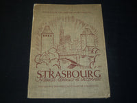 1952 STRASBOURG ASPECTS CONNUS ET INCONNUS FRENCH BOOK - KD 5855