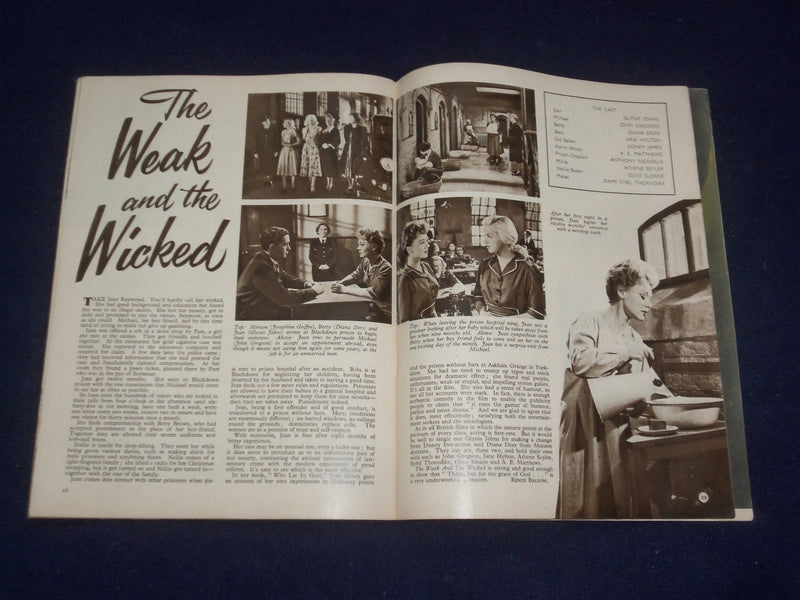 1954 MARCH FILM REVIEW MAGAZINE - DORIS DAY - GORDON MACRAE - J 9676