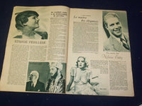 1936 SEP 25 CINE-MIROIR MOVIE MAGAZINE - DANIELLE DARRIEUX COVER-FRENCH - B 6533