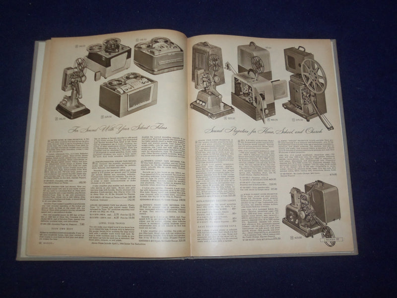 1954 MONTGOMERY WARD PHOTOGRAPHIC CATALOG - HARDCOVER - R 96S