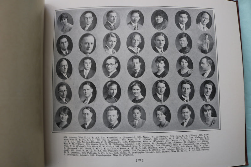 1929 INTERNATIONAL HOUSE YEARBOOK - NEW YORK - SOFTCOVER - YB 3592
