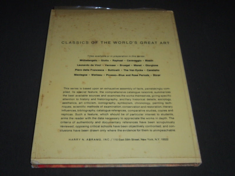 1968 THE COMPLETE PAINTINGS OF PICASSO EDITED BY PAOLO LECALDANO - KD 3861