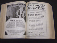 1928 JANUARY-DECEMBER JOURNAL OF EDUCATION BOUND VOLUME - COMPLETE YEAR - R 891