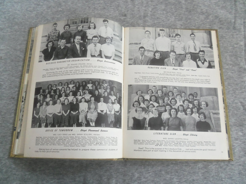 1950 MAGIC CASEMENTS LODI HIGH SCHOOL YEARBOOK - LODI, NEW JERSEY - YB 2888