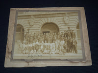 1925 JULY 4 POLICE & NEIGHBORHOOD MOUNTED PHOTO - 11 3/4x9 1/2 - #39