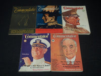 1938-1939 THE COMMENTATOR DIGEST MAGAZINES LOT OF 5 ISSUES - O 3793