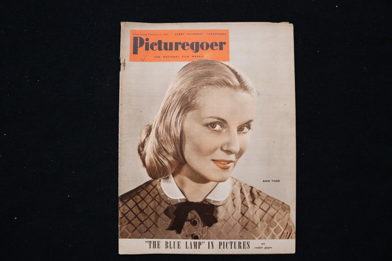1950 FEBRUARY 18 PICTUREGOER MAGAZINE - ANN TODD COVER - E 26028