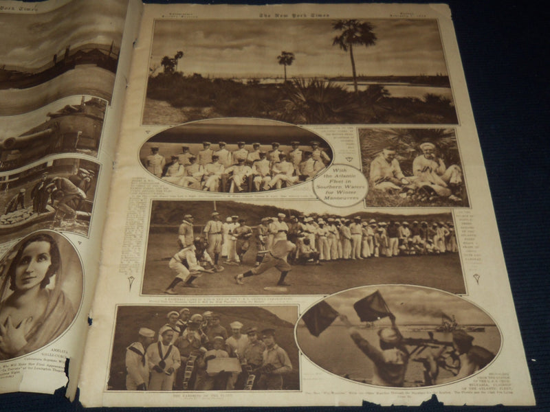 1920 FEBRUARY 1 NEW YORK TIMES PICTURE SECTION - WORLD WAR I ENDS - NT 9502