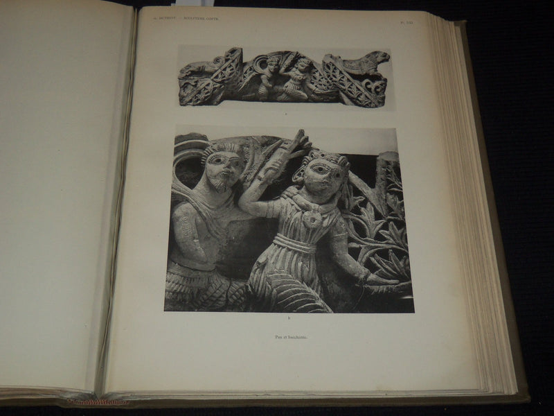 1931 LA SCULPTURE COPTE PAR GEORGES DUTHUIT FRENCH VOLUME - 72 PLATES - Z 219