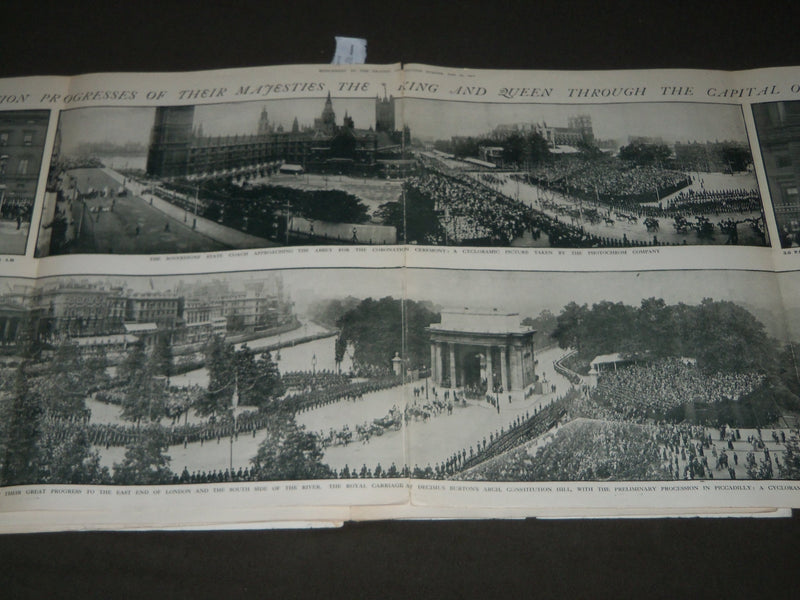 1911 JUNE 27 THE GRAPHIC CORONATION NUMBER - GEORGE & MARY - J 2763