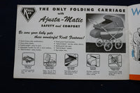 1930'S KROLL BABY FURNITURE CATALOG - K 972