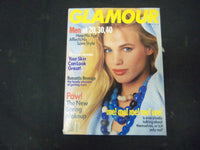 1990 APRIL GLAMOUR MAGAZINE - JOANNA RHODES COVER - ST 4290