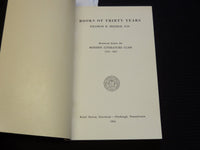 1964 BOOKS OF THIRTY YEARS BOOK SIGNED BY DR. SOLOMON B. FREEHOF - KD 4270D