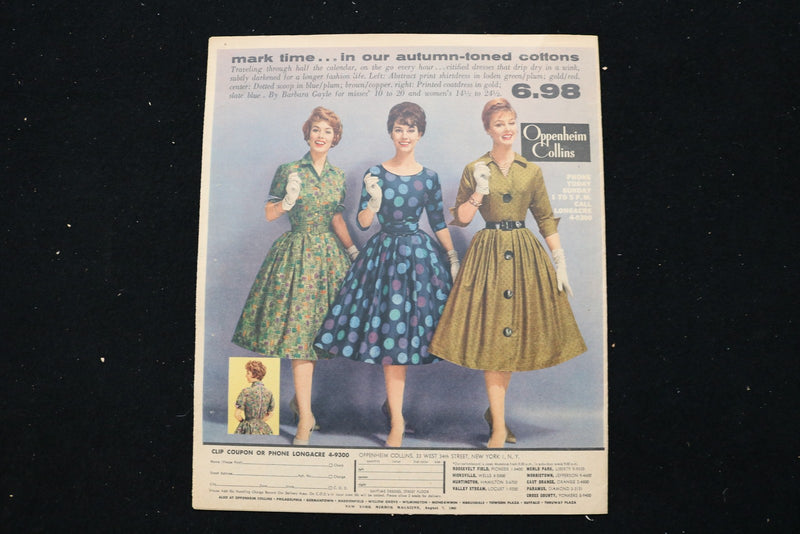 1960 AUG 7 NEW YORK MIRROR MAGAZINE - ANNE FRANCIS & JOHN KERR COVER - E 25519
