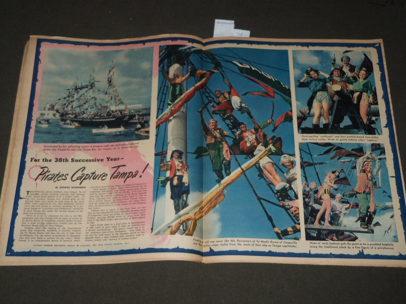 1951 JANUARY 28 SUNDAY MIRROR MAGAZINE SECTION - JUNE ALLYSON COVER - J 2994