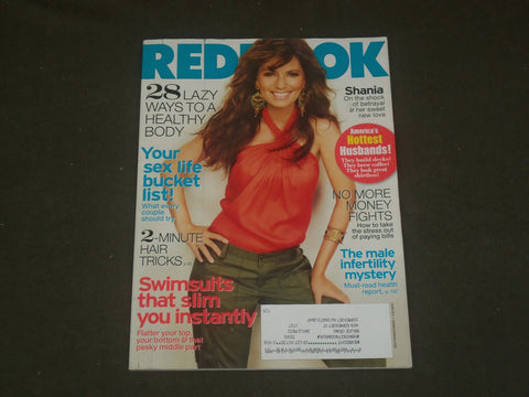 2011 JUNE REDBOOK MAGAZINE - SHANIA TWAIN COVER - B 1559