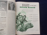 1952 OCTOBER FORTUNE MAGAZINE - GREAT COVER & ADS - F 930
