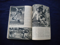 1954 SPORTS REVIEW FOOTBALL MAGAZINE - COLLEGE AND PRO ISSUE - B 439M
