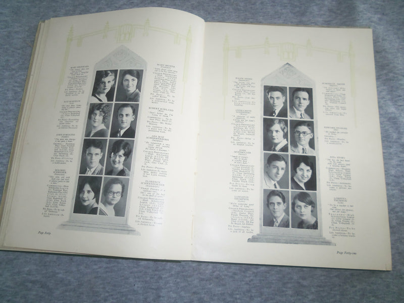 1929 ELL ESS PE LA SALLE-PERU HIGH SCHOOL YEARBOOK - LA SALLE, IL - YB 2468