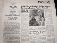 1953 MELBA MUSICAL MOVIE PRESS BOOK STARRING PATRICE MUNSEL & ROBERT MORLEY- P 4