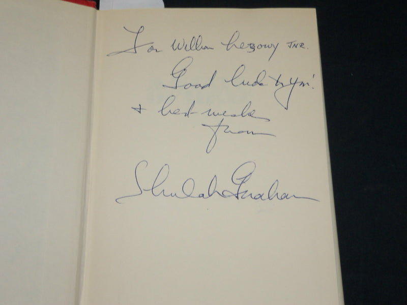 1972 A STATE OF HEAT HARDCOVER BOOK INSCRIBED BY SHEILAH GRAHAM - D 566